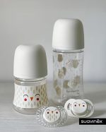 Mamadera Suavinex  SX Pro (3-6m), 270 ml diseño Bonhomia crema - Image 4