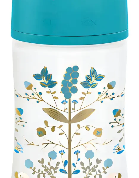 Mamadera Suavinex  SX Pro (3-6m), 270 ml diseño Gold Azul