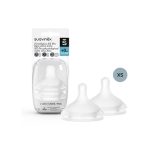 Pack x2 tetinas SX Pro Suavinex (+0m) Flujo XS