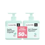 Pack promo Suavinex: Loción 500ml + Espumoso 500ml
