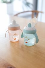 Taza de aprendizaje Suavinex de 200ml (+6m), diseño Wonder verde - Image 2