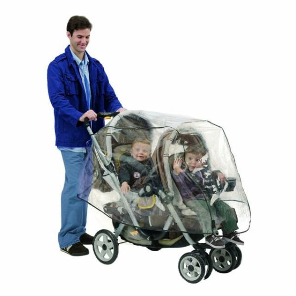Capota impermeable para cochecito de mellizos Little ones