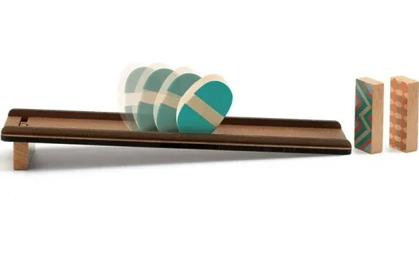 Set Zig & Go Culbuto de Djeco, 7 piezas