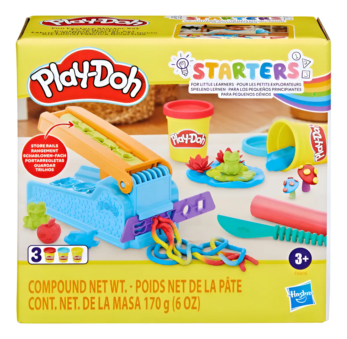 D_NQ_NP_2X_639930-MLU93996793167_102025-F-2.webp Play Doh Primeras Creaciones Fábrica De La Diversión Hasbro Multicolor - Image 1