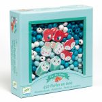Set creación de joyería en madera de Djeco, Animales del bosque