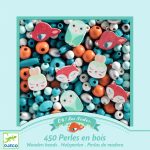 Set creación de joyería en madera de Djeco, Animales del bosque - Image 4