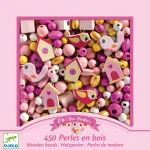 Set creación de joyería en madera de Djeco, Pajaritos - Image 5