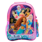 Mochila de La Sirenita, de espalda