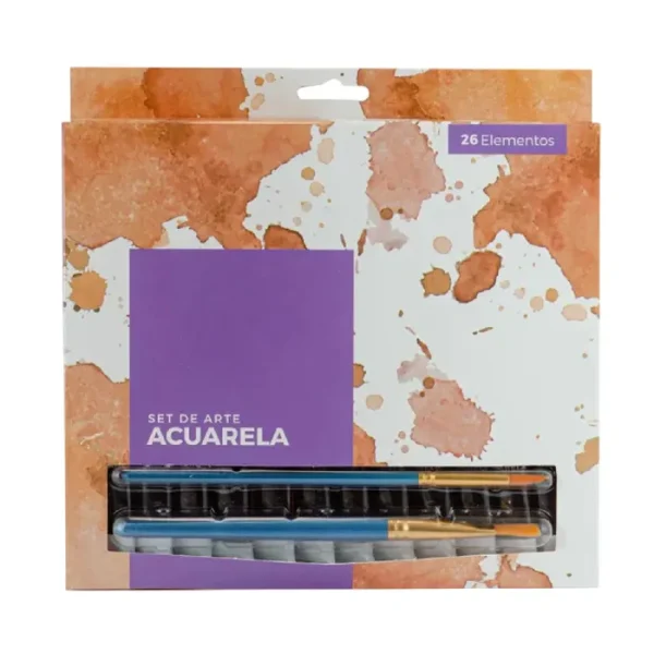 Set de Arte DaVinci, Acuarela (26 Piezas)