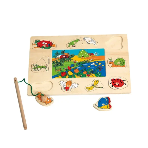 Puzzle Madera Pesca con Iman