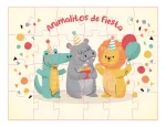 Puzzle Animalitos de Fiesta, de Royal - Image 2