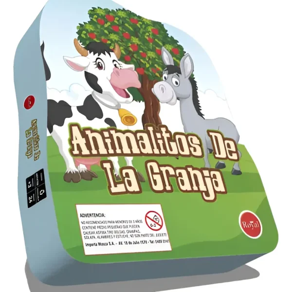 Puzzle Animalitos de la Granja, de Royal
