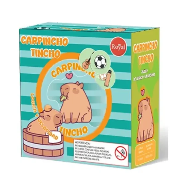 Juego de memoria Carpincho Tincho, de Royal