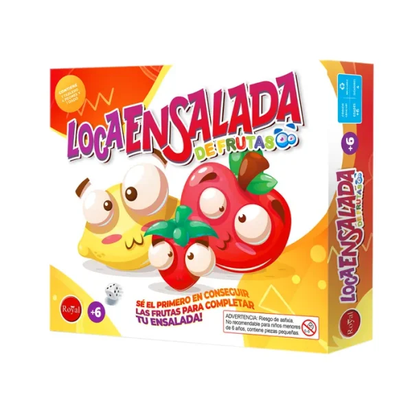 Loca ensalada de frutas, de Royal