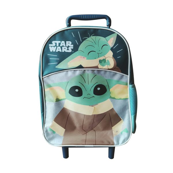 Mochila con carro, diseño Baby Yoda