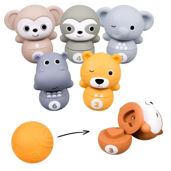 Bolos de Silicona con forma de animales