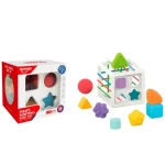 Cubo de Encastre Sensorial Montessori