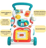 Caminador con Pizzarra y Actividades Verde - Image 3