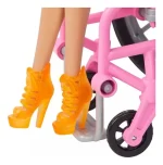 Muñeca Barbie en Silla de Rueda, totalmente articulada - Image 4