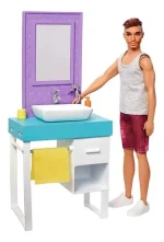 Ken con muebles Barbie - Image 5