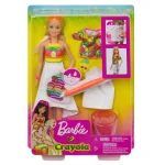 Muñeca Barbie Crayola Rainbow Fruit