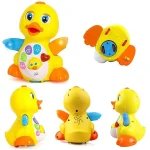 Pato a pilas con movimiento, luz y sonida