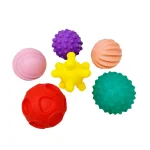 Pelotas Cognitivas de Silicona 6 piezas - Image 2