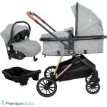 Coche Travel System 3 en 1 Premium Baby Ana con base – Premium Baby