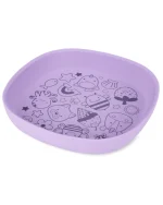 Plato de silicona púrpura - Image 3