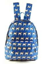 Mochila Pet Friend azul con perros - Image 2
