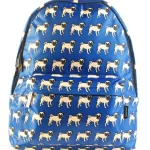 Mochila Pet Friend azul con perros