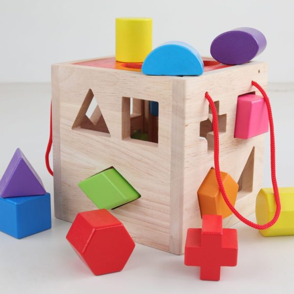 Cubo clasificador de formas - 12 piezas
