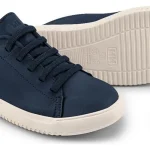 Championes Infantiles Bibi de cuero color azul