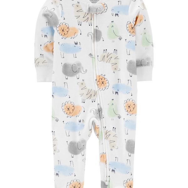 Pijama Enterizo con Pie Carter's Animales
