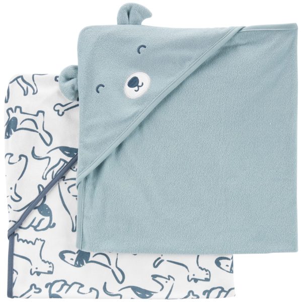 Pack 2 Toallas con Capucha Perrito Carter's