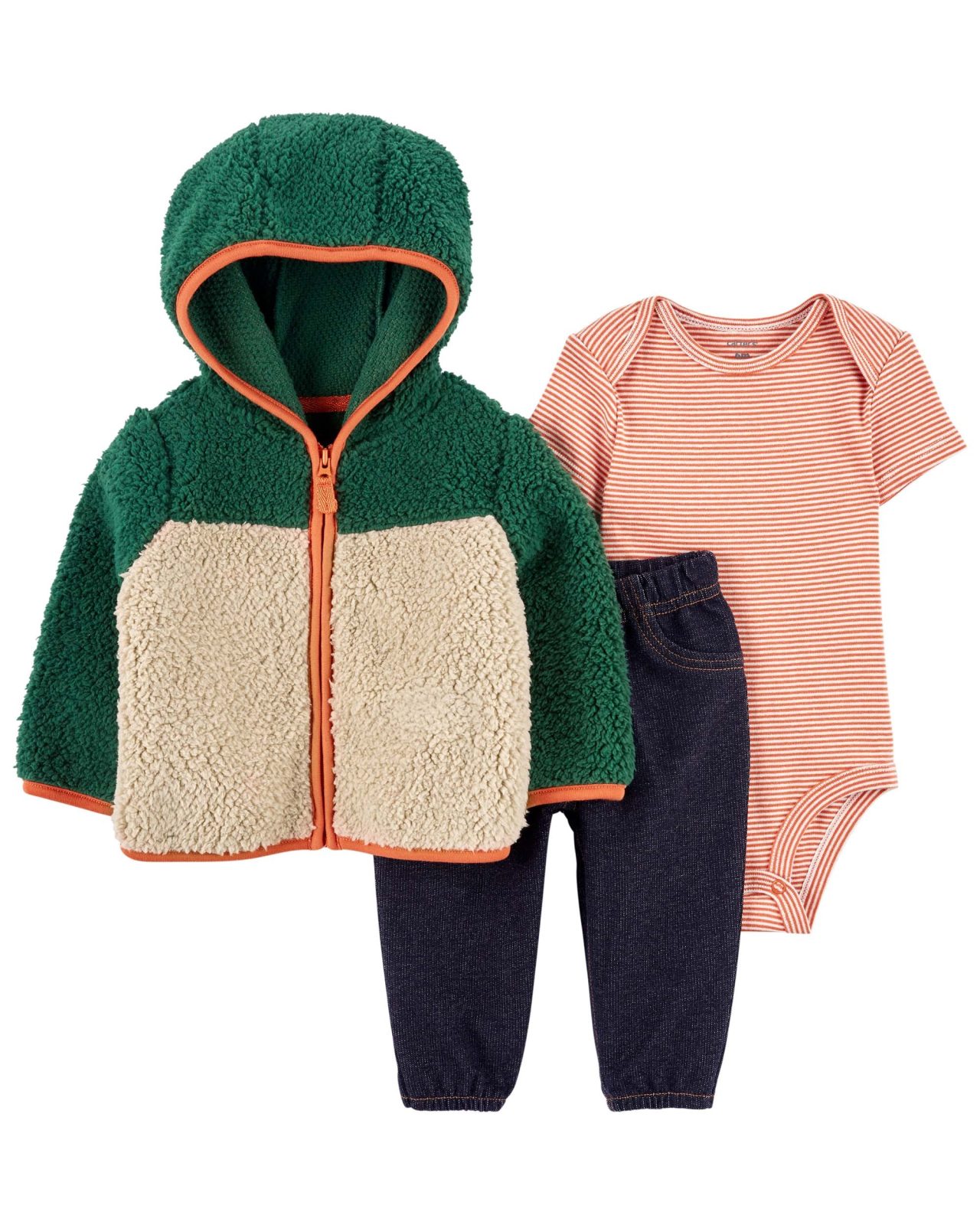 1O566110_0_1 Set 3 Piezas Campera, Pantalón y Body Carter's - Image 1