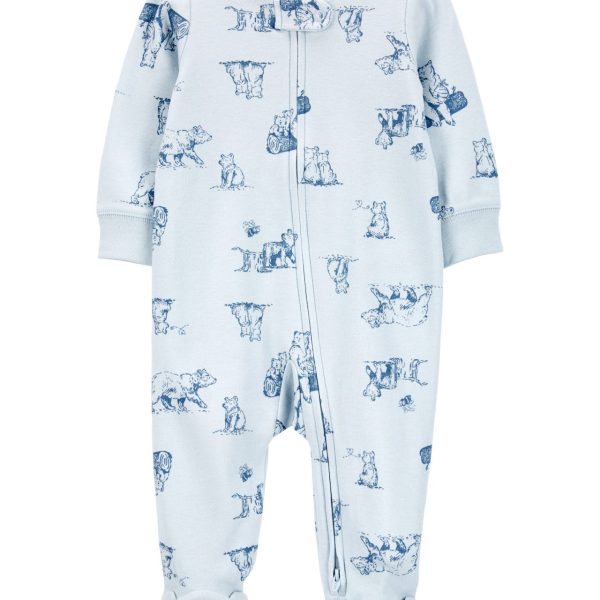 Pijama Enterizo con Pie Osito Carter's