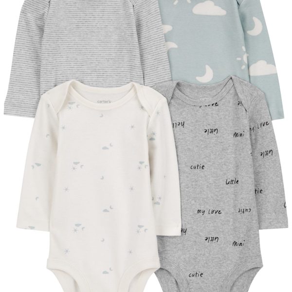 Bodies Manga Larga Estampados Carter's