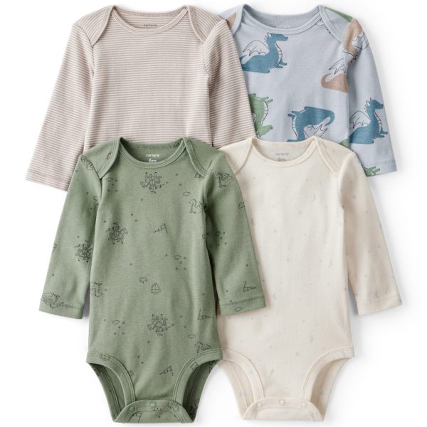 Bodies Manga Larga Dragones Carter's
