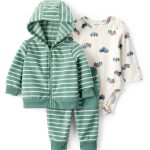 Set 3 Piezas Camiones Carter's