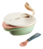 Plato con Cuchara Colores Pastel Tommee Tippee