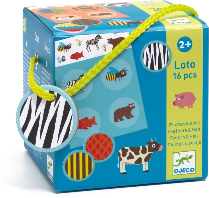 26219 Djeco Loto – Animales y Texturas - Image 1