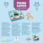 Djeco Juego de Memoria Cooperativo – Memo Lunch - Image 7