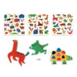 Djeco Stickers de Fieltro – Animales - Image 3