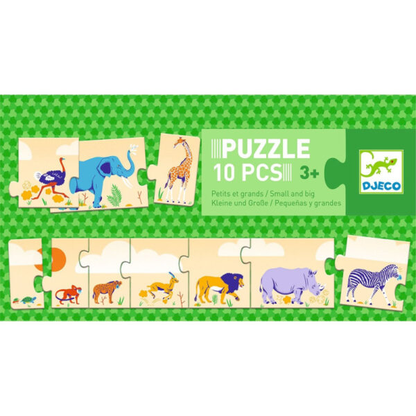 DJECO puzzle frise smal and big