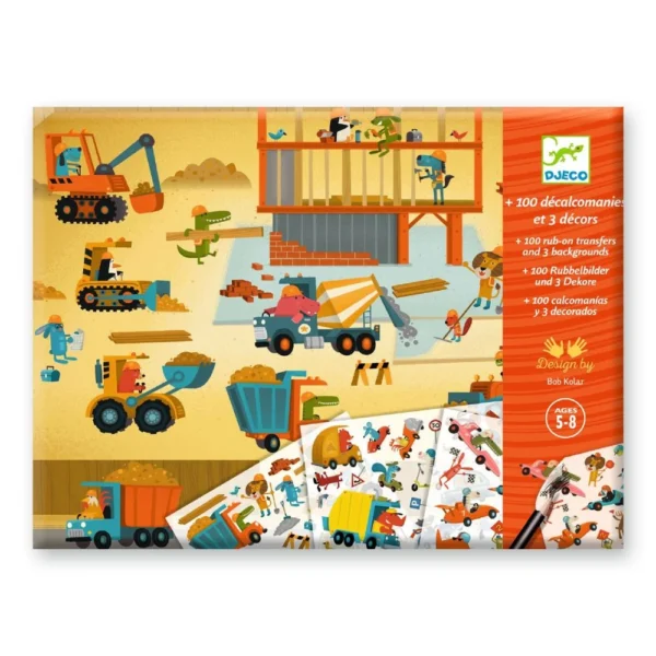 Djeco Stickers Transferibles – Asfalto