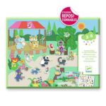 Djeco Fanfare – Set de Stickers Reposicionables