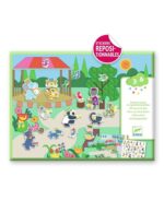 Djeco Fanfare – Set de Stickers Reposicionables