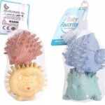 Set 2 muñecos sensoriales texturizados Montessori