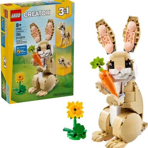LEGO creator conejo 3 en 1 +8